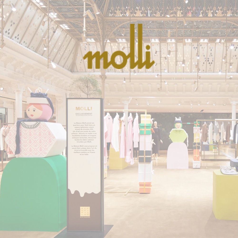 Boutique Molli le bon marché Paris